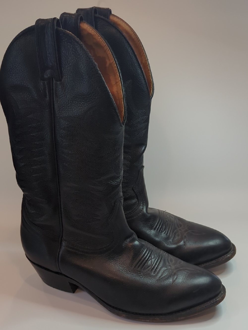 Boulet Cowboy Boots Made In Canada Size 7.5 5E